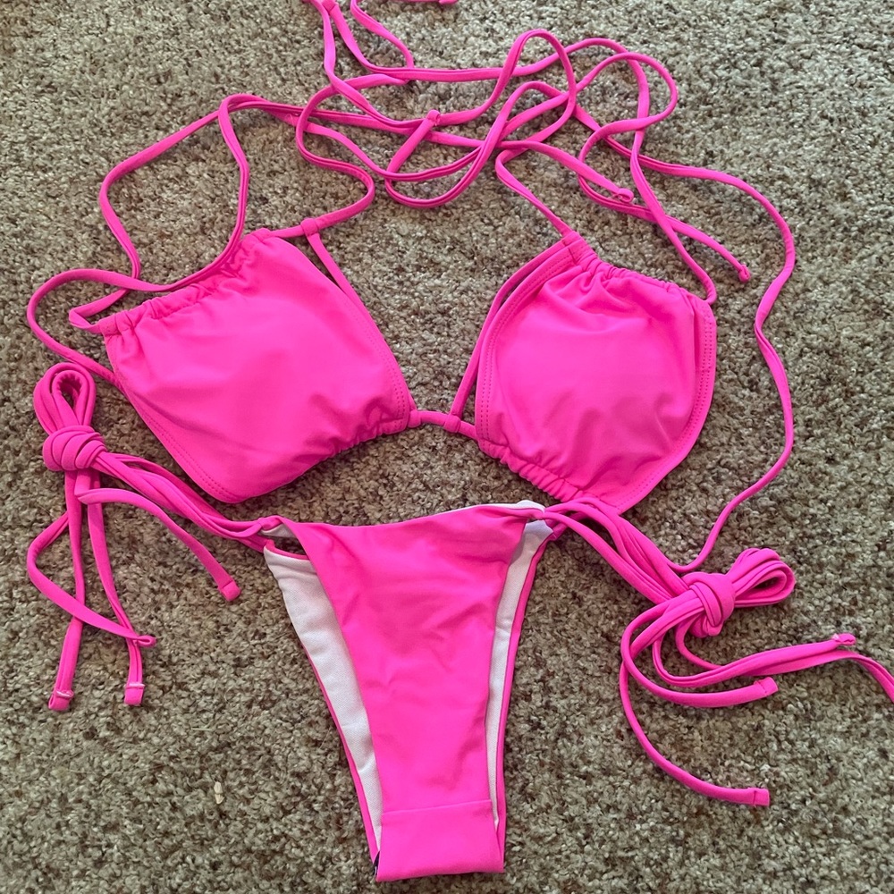 Never worn side tie SHEIN bikini